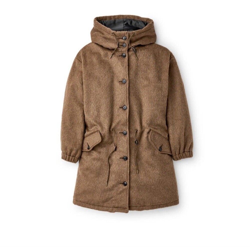 FILSON NEW WOMEN'S WOOL MOHAIR PARKA MSRP $650 SIZE XS